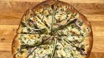 Grilled White Pizza Grilled White Pizza