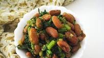 Rajma Saagwala (Dry Kidney Beans And Spinach Stir Fry) Recipe Rajma Saagwala (Dry Kidney Beans And Spinach Stir Fry) Recipe