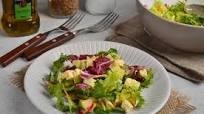 Greek salad mix with vegetables and feta cheese Greek salad mix with vegetables and feta cheese