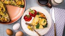 Healthy Breakfast Spinach Frittata Healthy Breakfast Spinach Frittata