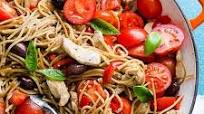 Chicken and Whole Wheat Spaghetti Recipe Chicken and Whole Wheat Spaghetti Recipe