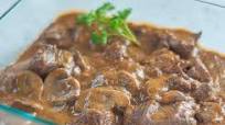 Beef and Mushroom Braised Stew Beef and Mushroom Braised Stew