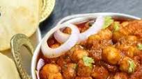 Recipe card for chole bhature Recipe card for chole bhature