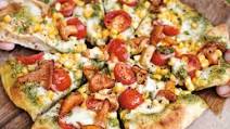 Basil Pesto Pizza Basil Pesto Pizza