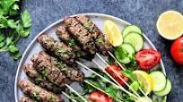 Beef Kofta Kebabs with Tzatziki Sauce Beef Kofta Kebabs with Tzatziki Sauce