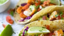 Epic Baja Fish Tacos with Avocado Crema Epic Baja Fish Tacos with Avocado Crema