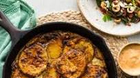 Spanish Tortilla With Fire Roasted Tomato Sofrito and Olives Spanish Tortilla With Fire Roasted Tomato Sofrito and Olives