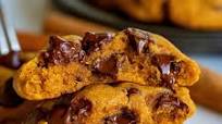 Pumpkin Chocolate Chip Cookies Pumpkin Chocolate Chip Cookies