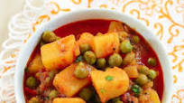 Aloo Matar Without Onion Garlic Aloo Matar Without Onion Garlic