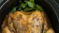Crockpot Turkey with Garlic Butter Crockpot Turkey with Garlic Butter
