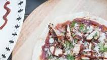 BBQ Jerk Chicken Pizza #GrillWithGrace BBQ Jerk Chicken Pizza #GrillWithGrace