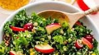 Kale Quinoa Salad with Apples and Grapes Kale Quinoa Salad with Apples and Grapes