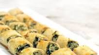 Spinach Feta Phyllo Rolls Spinach Feta Phyllo Rolls