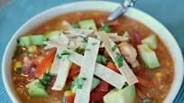 Crock-Pot Healthy Chicken Tortilla Soup Recipe Crock-Pot Healthy Chicken Tortilla Soup Recipe