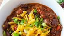 The Best Slow-Cooker Chili {3 Meat 3 Bean Chili} The Best Slow-Cooker Chili {3 Meat 3 Bean Chili}