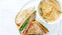‘Ham’ & ‘Cheese’ Melt with Split Pea Soup ‘Ham’ & ‘Cheese’ Melt with Split Pea Soup