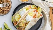 FAST Air Fryer Shredded Chicken Tacos FAST Air Fryer Shredded Chicken Tacos
