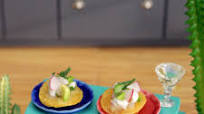 Tiny Ceviche Tostada Tiny Ceviche Tostada