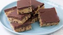 No-Bake Chocolate Chip Cookie Dough Bars No-Bake Chocolate Chip Cookie Dough Bars