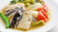 Sinigang na Bangus Belly sa Miso Sinigang na Bangus Belly sa Miso