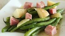 New Potatoes, Green Beans and Ham New Potatoes, Green Beans and Ham