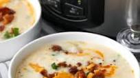 CrockPot Potato Soup CrockPot Potato Soup
