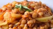 Warm Mediterranean White Bean Salad Warm Mediterranean White Bean Salad