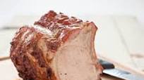 Gas-Grill-Roasted Bone-In Pork Rib Roast Gas-Grill-Roasted Bone-In Pork Rib Roast