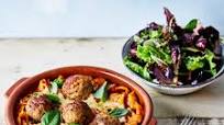 Pork & Fennel Meatballs Al Forno Pork & Fennel Meatballs Al Forno