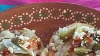 Tostada de cueritos Tostada de cueritos