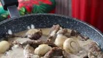 Beef in Creamy Mushroom Sauce Beef in Creamy Mushroom Sauce