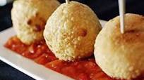 Fried Tamale on a Stick Fried Tamale on a Stick