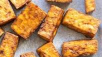Crispy Baked Tofu (Keto!) Crispy Baked Tofu (Keto!)