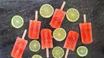 Strawberry Margarita Popsicles Strawberry Margarita Popsicles