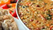 Slow Cooker Barley and Vegetable Soup Slow Cooker Barley and Vegetable Soup