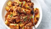 Rigatoni with Spicy Beef Rigatoni with Spicy Beef