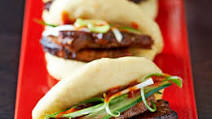 Bao buns with pork belly Bao buns with pork belly