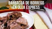 Barbacoa de Borrego en Olla Express Barbacoa de Borrego en Olla Express