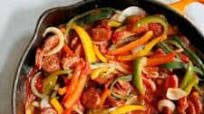 Sausage, Peppers, and Onions Sausage, Peppers, and Onions