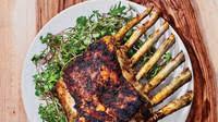 Grilled Rack of Lamb with Garlic and Herbs Grilled Rack of Lamb with Garlic and Herbs