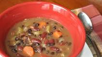 Hearty Double Bean Soup for Healthy Heart! Hearty Double Bean Soup for Healthy Heart!