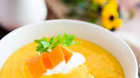 Cream of Carrot and Cauliflower Soup Cream of Carrot and Cauliflower Soup