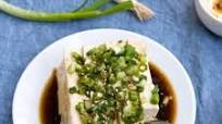 5-Minute Silken Tofu with Green Onion 5-Minute Silken Tofu with Green Onion