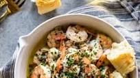 Shrimp Scampi with White Wine Shrimp Scampi with White Wine