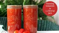 Tomatoes in 1.5 litre jars Tomatoes in 1.5 litre jars