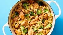 Saucy Skillet Chicken with Broccoli & Egg Noodles Saucy Skillet Chicken with Broccoli & Egg Noodles