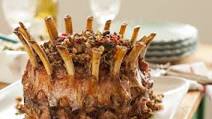 Crown Roast of Pork with Wild Rice Stuffing Crown Roast of Pork with Wild Rice Stuffing