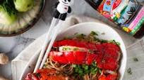 Ginger Scallion Lobster Noodles Ginger Scallion Lobster Noodles