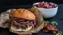 Asian Pulled Pork Bun Asian Pulled Pork Bun