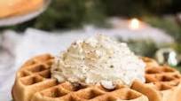 Eggnog Waffles Recipe Eggnog Waffles Recipe